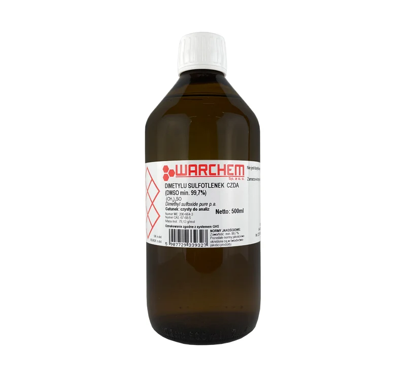 DIMETHYL SULPHOTLENE (DMSO) 99,7% - CZDA 500ml WARCHEM