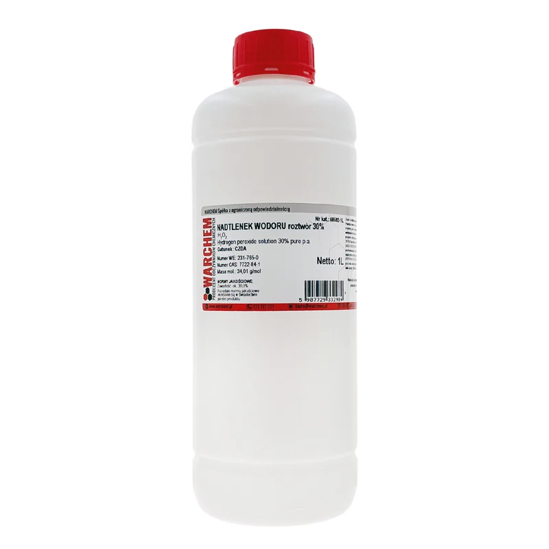 Wasserstoffperoxidlösung 30% (PERHYDROL) - CZDA 1L WARCHEM