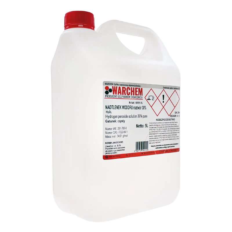 Wasserstoffperoxidlösung 30% (PERHYDROL) - rein 5L WARCHEM