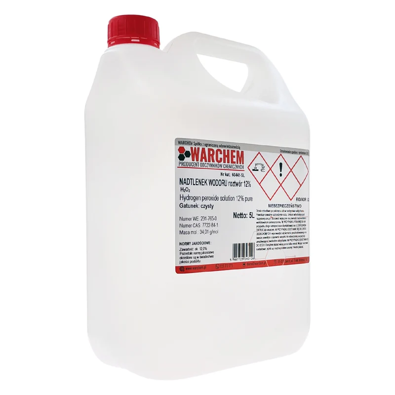 Wasserstoffperoxid-Lösung 12% - rein 5L WARCHEM
