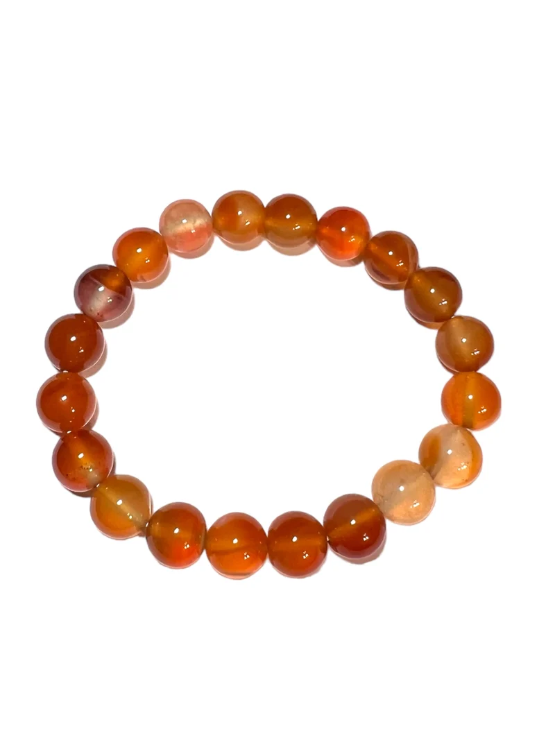 Armband 10mm Karneol