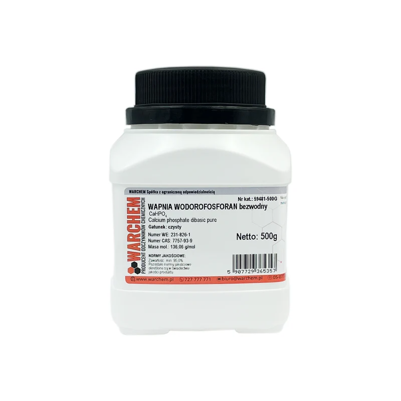 CALCIUM HYDROGEN PHOSPHATE wasserfrei - rein 500g WARCHEM