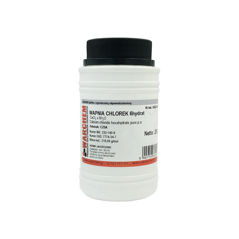 CALCIUM CHLORIDE 6hydrate - CZDA 250g WARCHEM