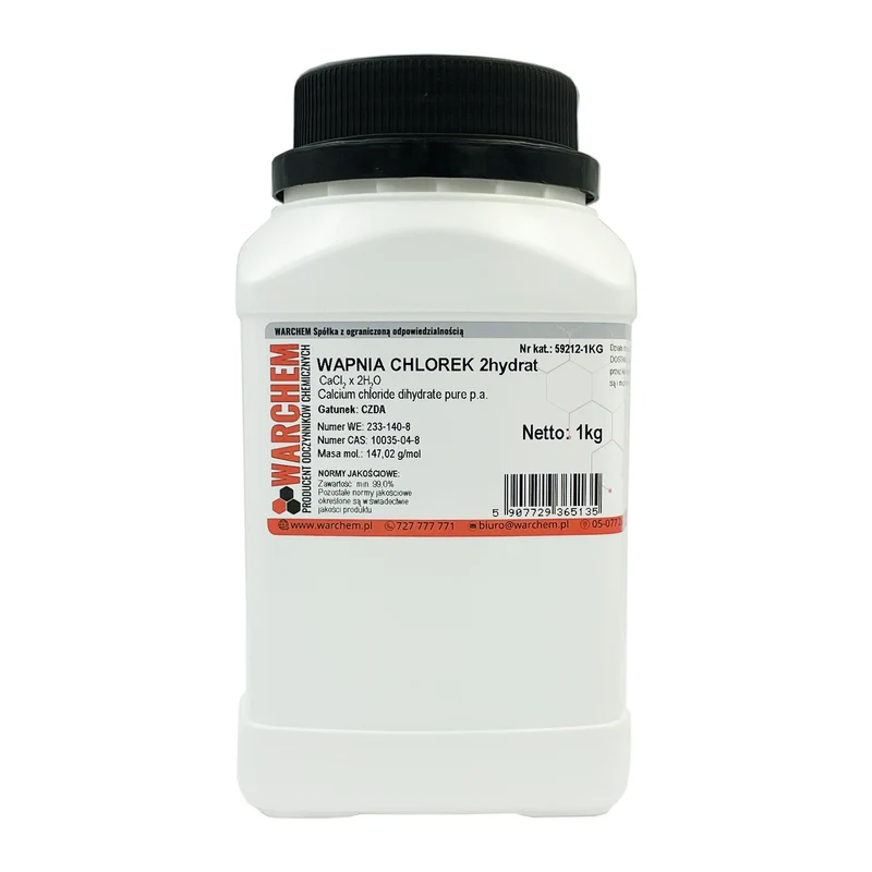 CALCIUM CHLORIDE 2-hydrate - CZDA 1kg WARCHEM