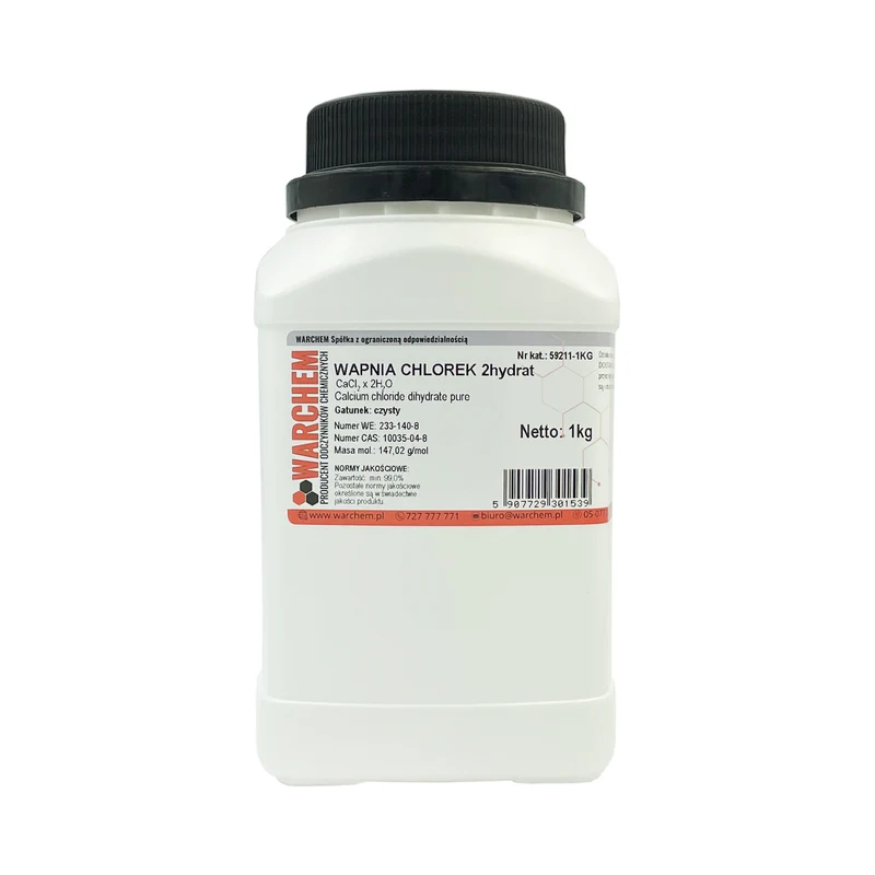 CALCIUM CHLORIDE 2-hydrate - rein 1kg WARCHEM