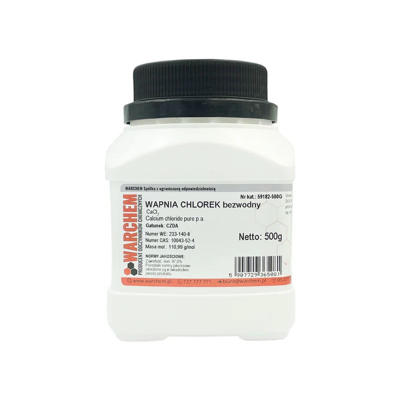 CALCIUM CHLORIDE wasserfrei - CZDA 500g WARCHEM