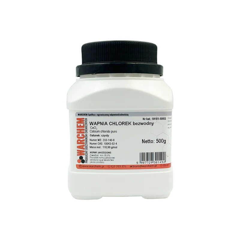 CALCIUM CHLORIDE wasserfrei - rein 500g WARCHEM