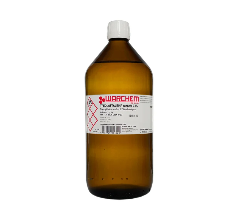 TYMOLOFTALEIN Lösung 0,1% 1L WARCHEM