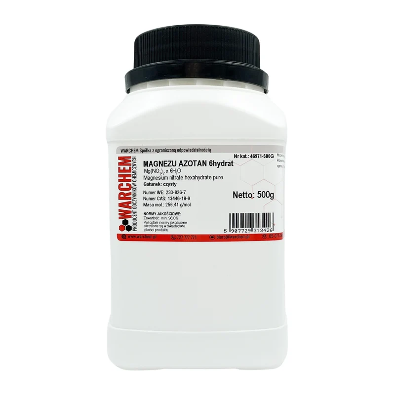MAGNESIUM-NITRAT 6hydrat - rein 500g WARCHEM