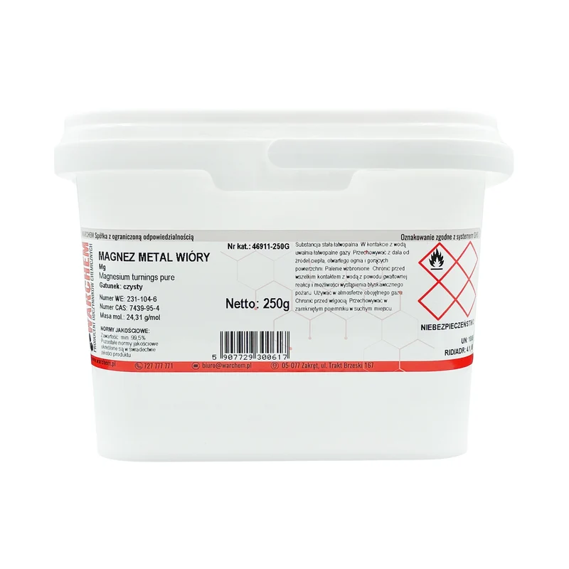 METALL MAGNESIUM - rein 250g WARCHEM