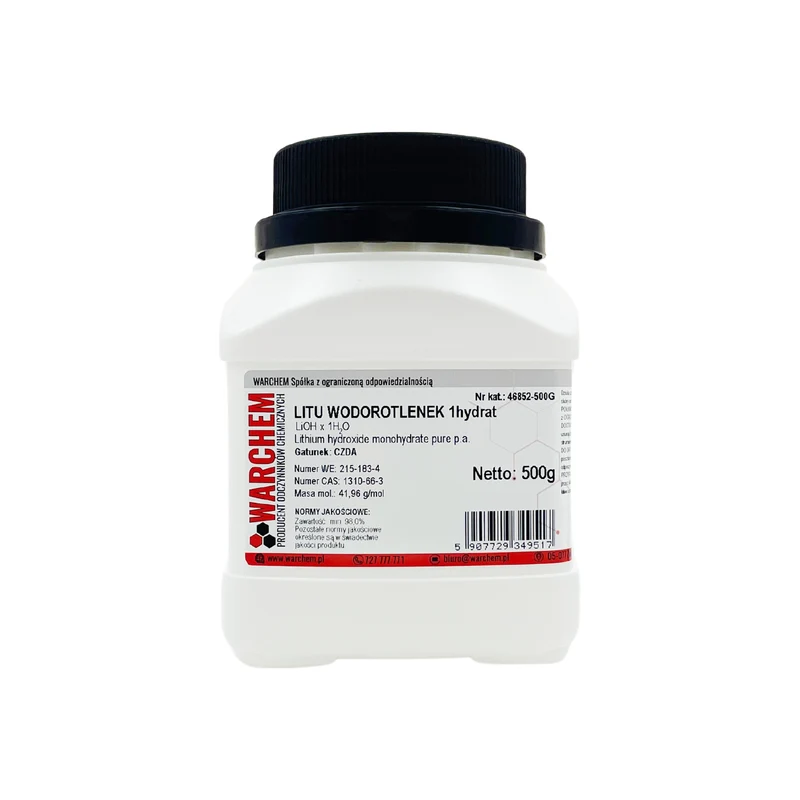 LITIUMHYDROGENAT 1hydrat - CZDA 500g WARCHEM
