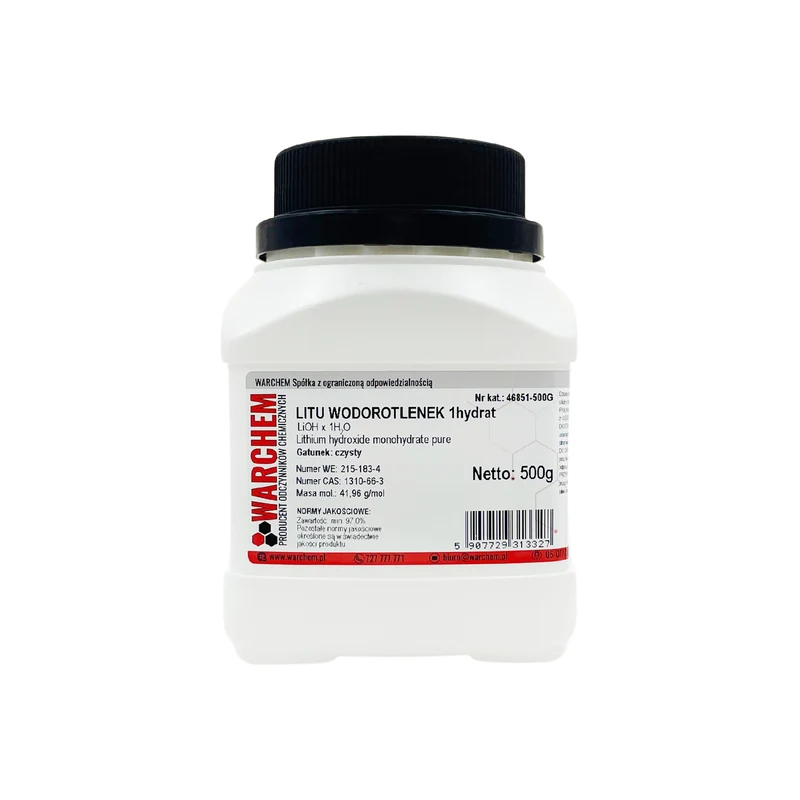LITIUMHYDROTOXID 1hydrat - rein 500g WARCHEM