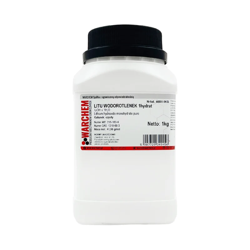 LITIUMHYDROTOXID 1hydrat - rein 1kg WARCHEM