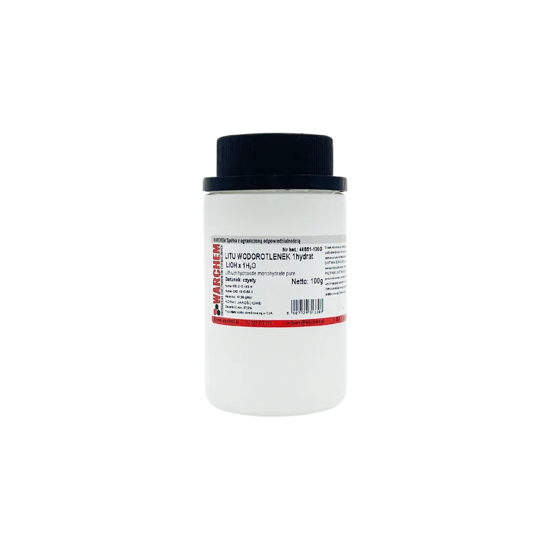 LITIUM HYDROTOXID 1hydrat - rein 100g WARCHEM