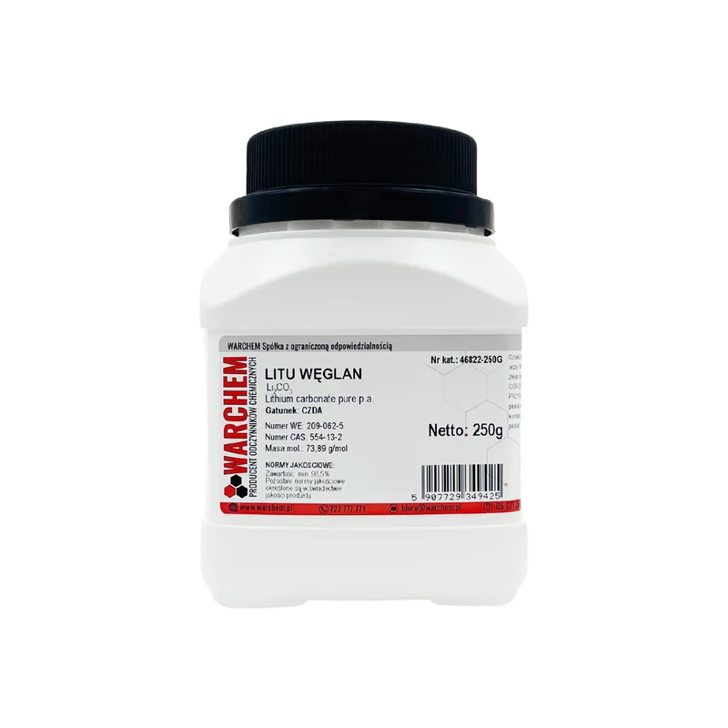 LITIUMKARBONAT - CZDA 250g WARCHEM