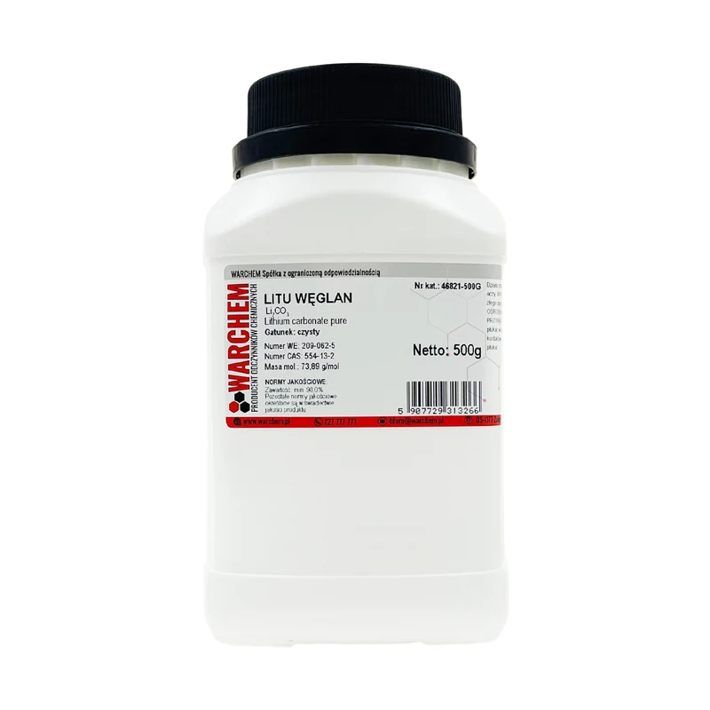 LITHIUMKARBONAT - rein 500g WARCHEM