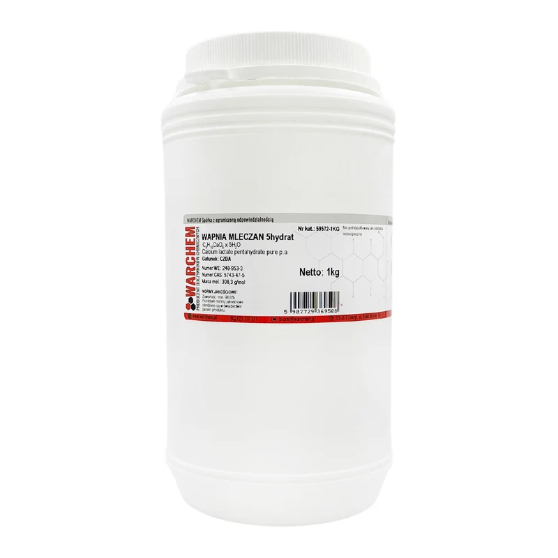 Calciumlactat 5hydrat - CZDA 1kg WARCHEM