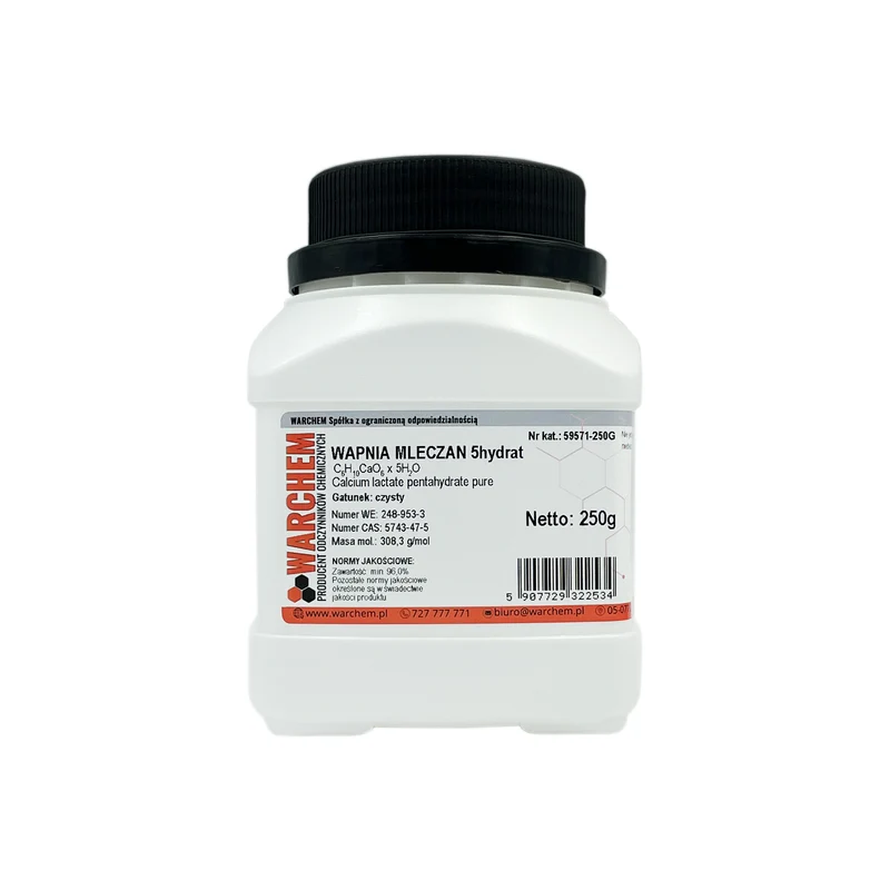 CALCIUM LCIATE 5-hydrate - rein 250g WARCHEM