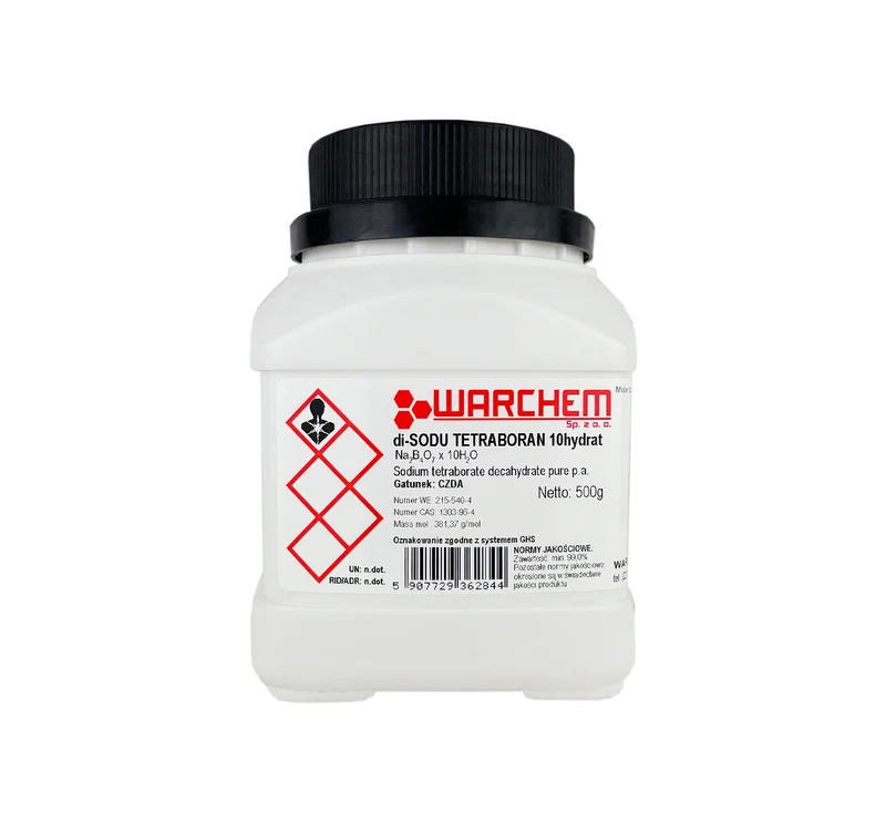 Natriumtetraborat 10hydrate (BORAKS) - CZDA 500g WARCHEM