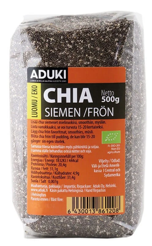 Aduki Chiafrön 500g Ekologisk