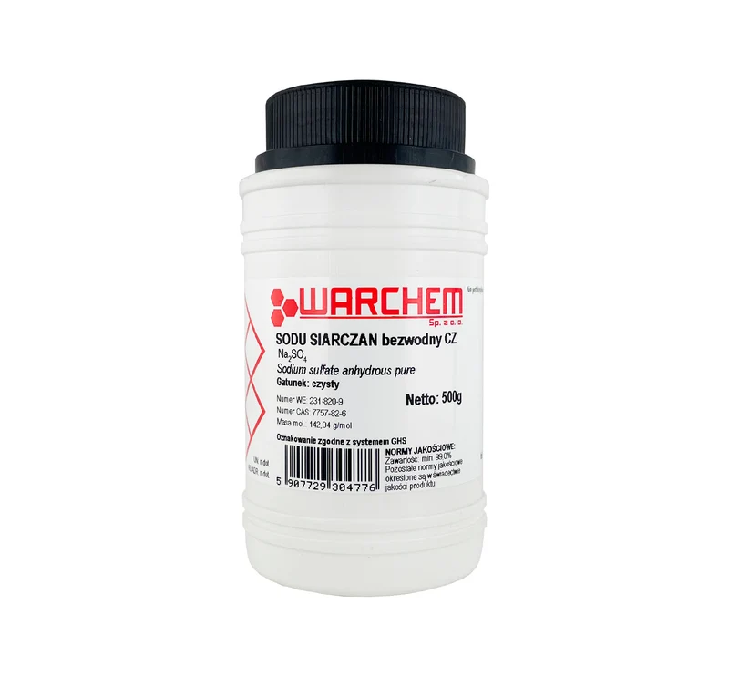 SODIUM SULPHATE wasserfrei - rein 500g WARCHEM