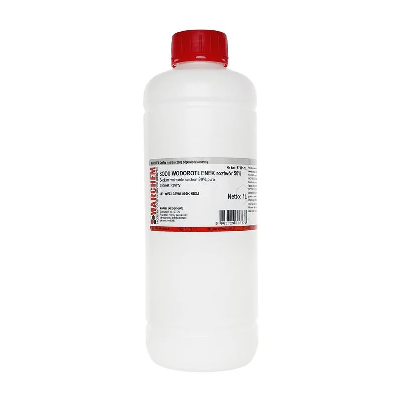 SODIUM HYDROXIDE Lösung 50% - rein 1L WARCHEM