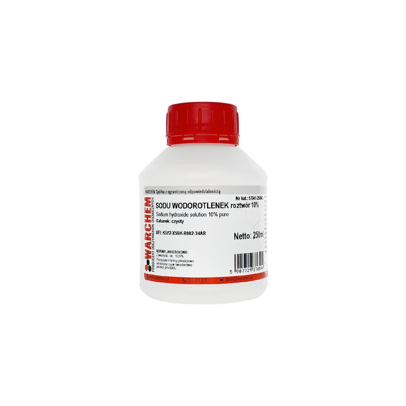 SODIUM HYDROXIDE 10%ige Lösung - rein 250ml WARCHEM