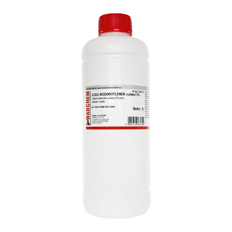 SODIUM HYDROXIDE Lösung 5% - rein 1L WARCHEM