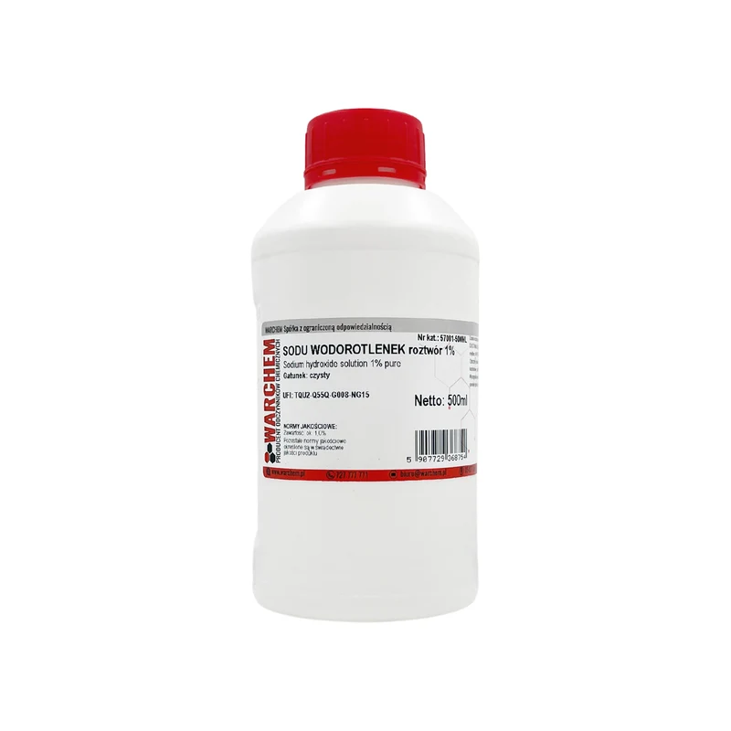 SODIUM HYDROXIDE Lösung 1% - rein 500ml WARCHEM