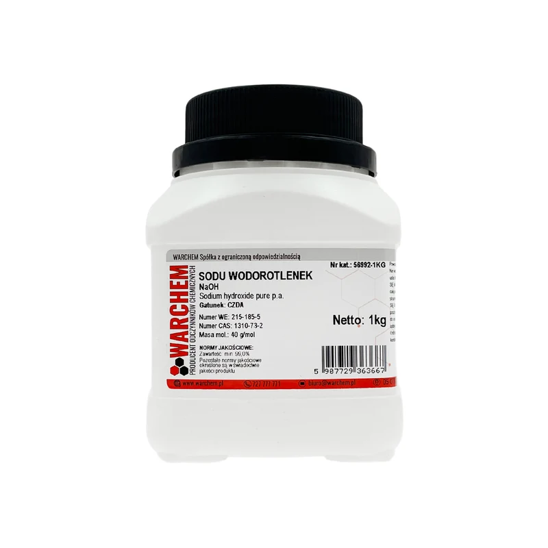 SODIUMHYDROXID - CZDA 1 kg WARCHEM