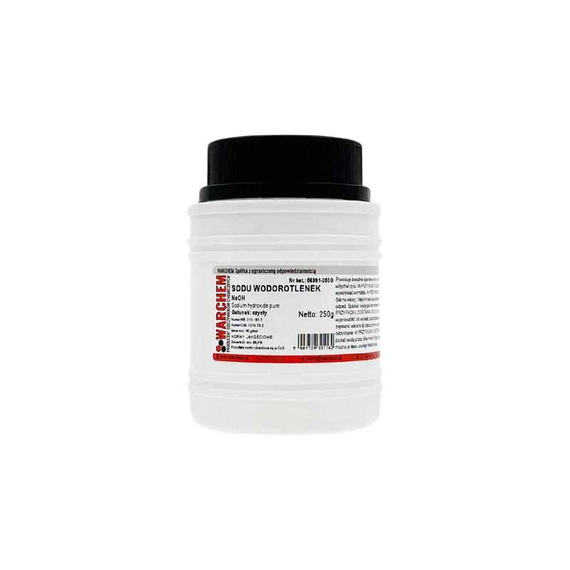 SODIUM HYDROXIDE - rein 250g WARCHEM