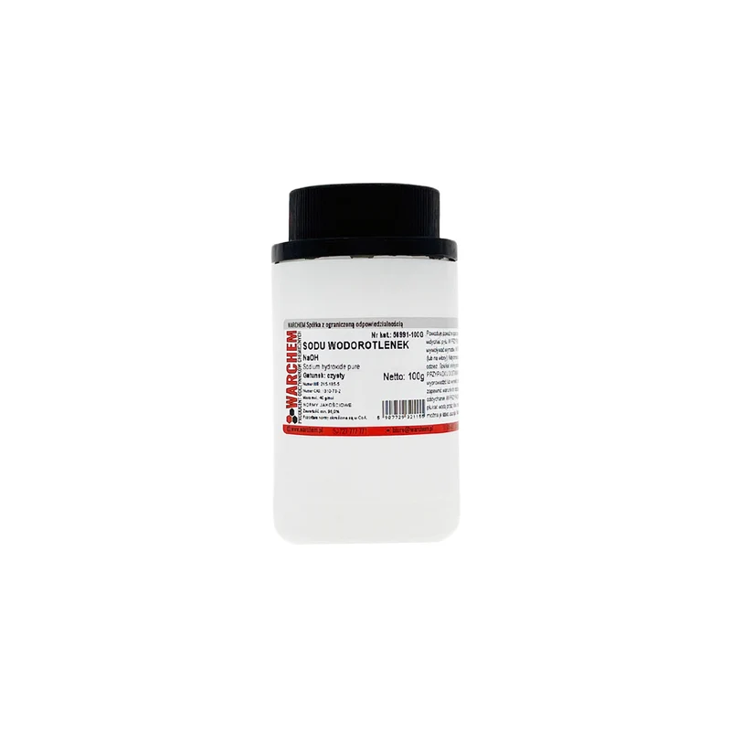 SODIUM HYDROXIDE - rein 100g WARCHEM