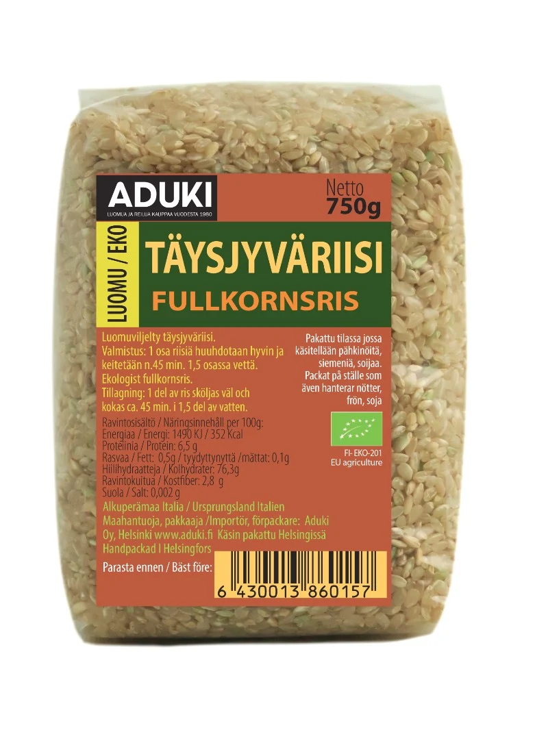 Aduki Täysjyväriisi (L) 750g
