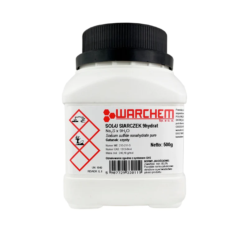SODIUM SULPHATE 9hydrate - rein 500g WARCHEM
