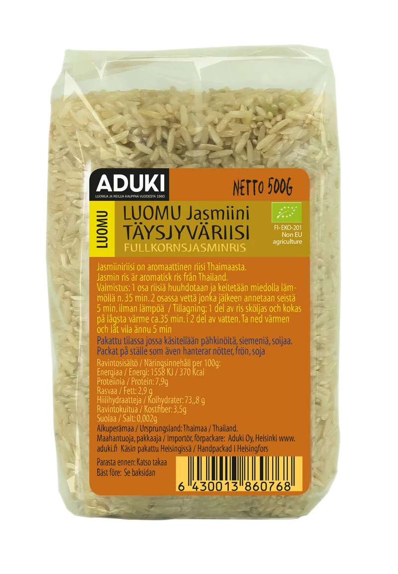 Jasminris mörkt (L) 500g