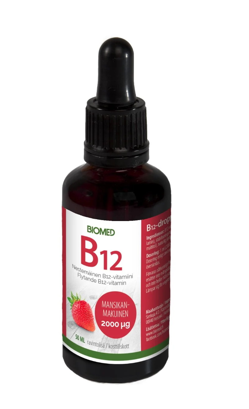 Biomed B12-droppar 50 ml