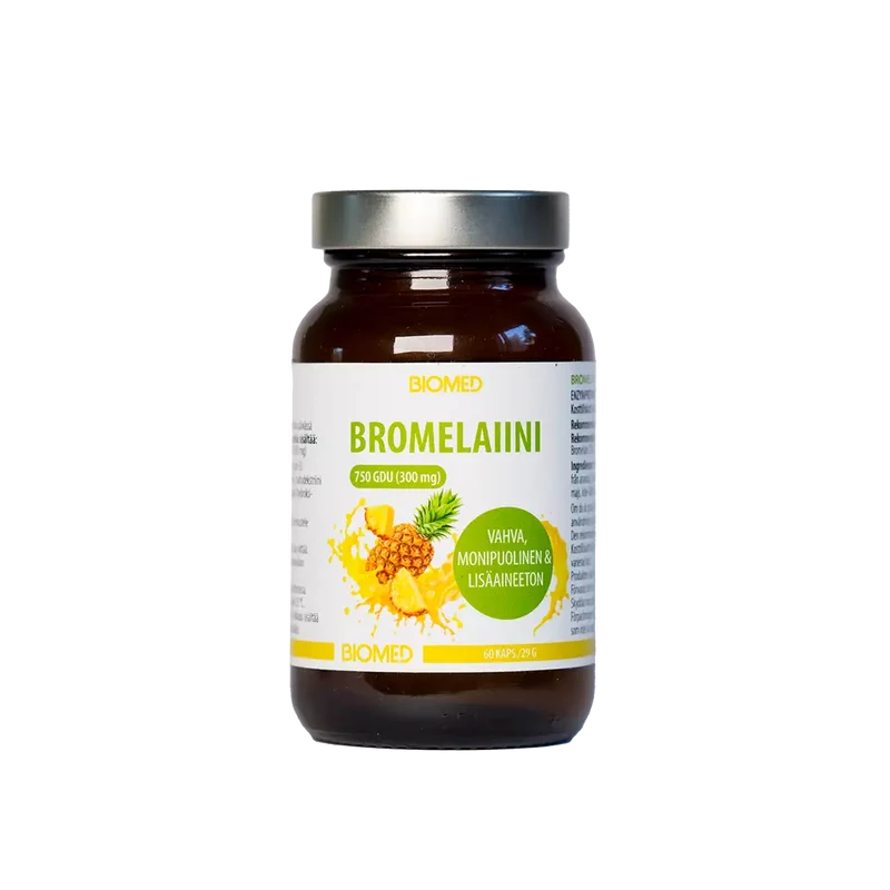 Bromelaiini 60kps.