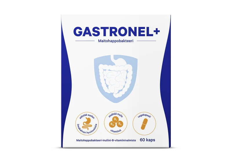Gastronel+ maitohappobakteerivalmiste 60
