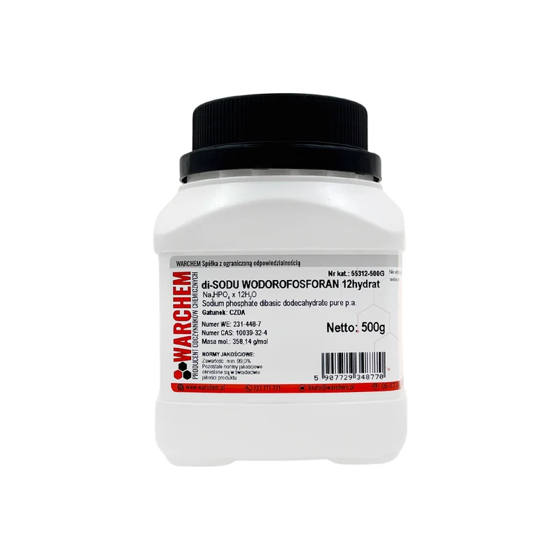 Di-Natriumhydrogenphosphat 12-hydrat - CZDA 500g WARCHEM