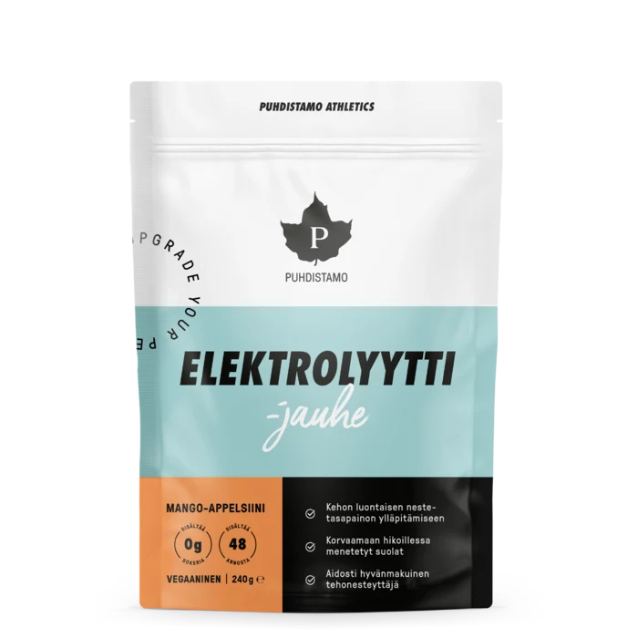 Elektrolytpulver Mango & Appelsin 240g