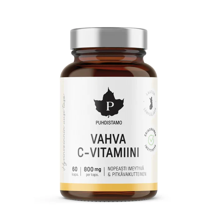 Starkt C-vitamin 60 kapslar