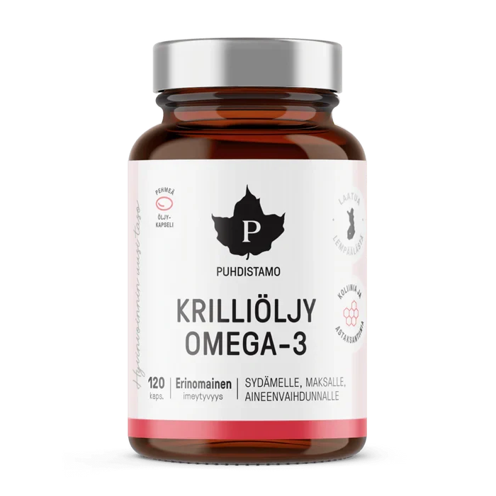 Krillolja Omega-3 120 kapslar