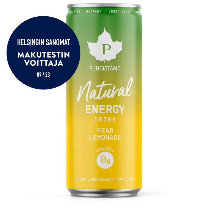 Natural Energy Dryck Päron Lemonad 330ml
