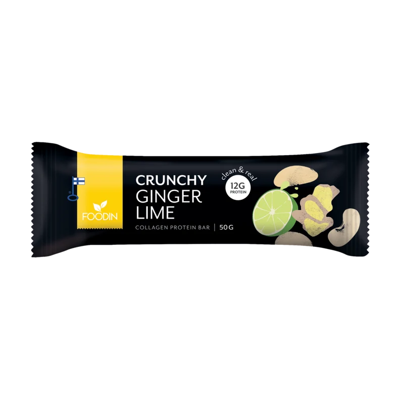 Foodin- Collagen Protein Bar Ginger 50g