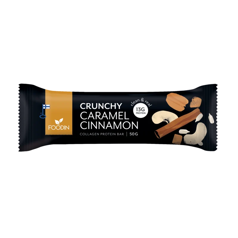 Foodin - Kollagen Proteinbar Karamell 50g