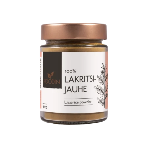 Foodin - Lakritspulver (L) 40g