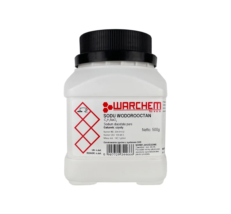 SODIUM HYDROCETATE - rein 500g WARCHEM