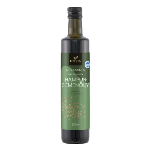 Foodin - Hamppuöljy 500ml