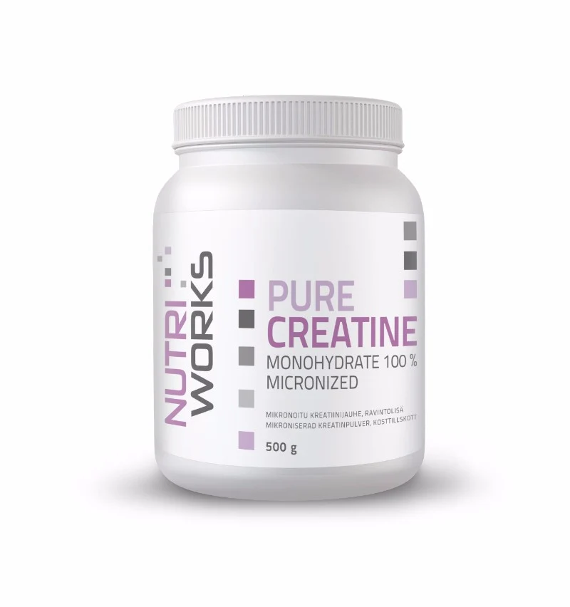 Pure Creatine monohydrat 100% 500g