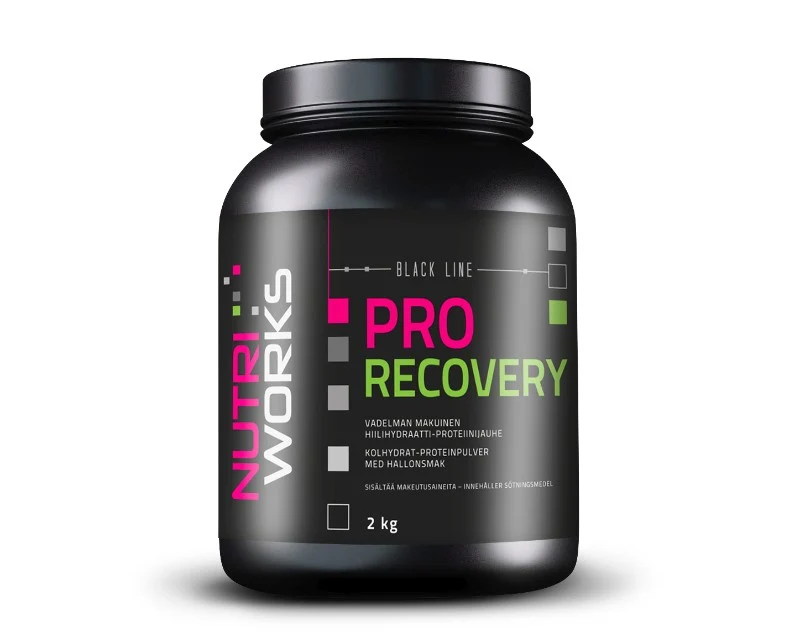 Pro Recovery Vadelma, 2000g Parasta ennen 08.10.2026